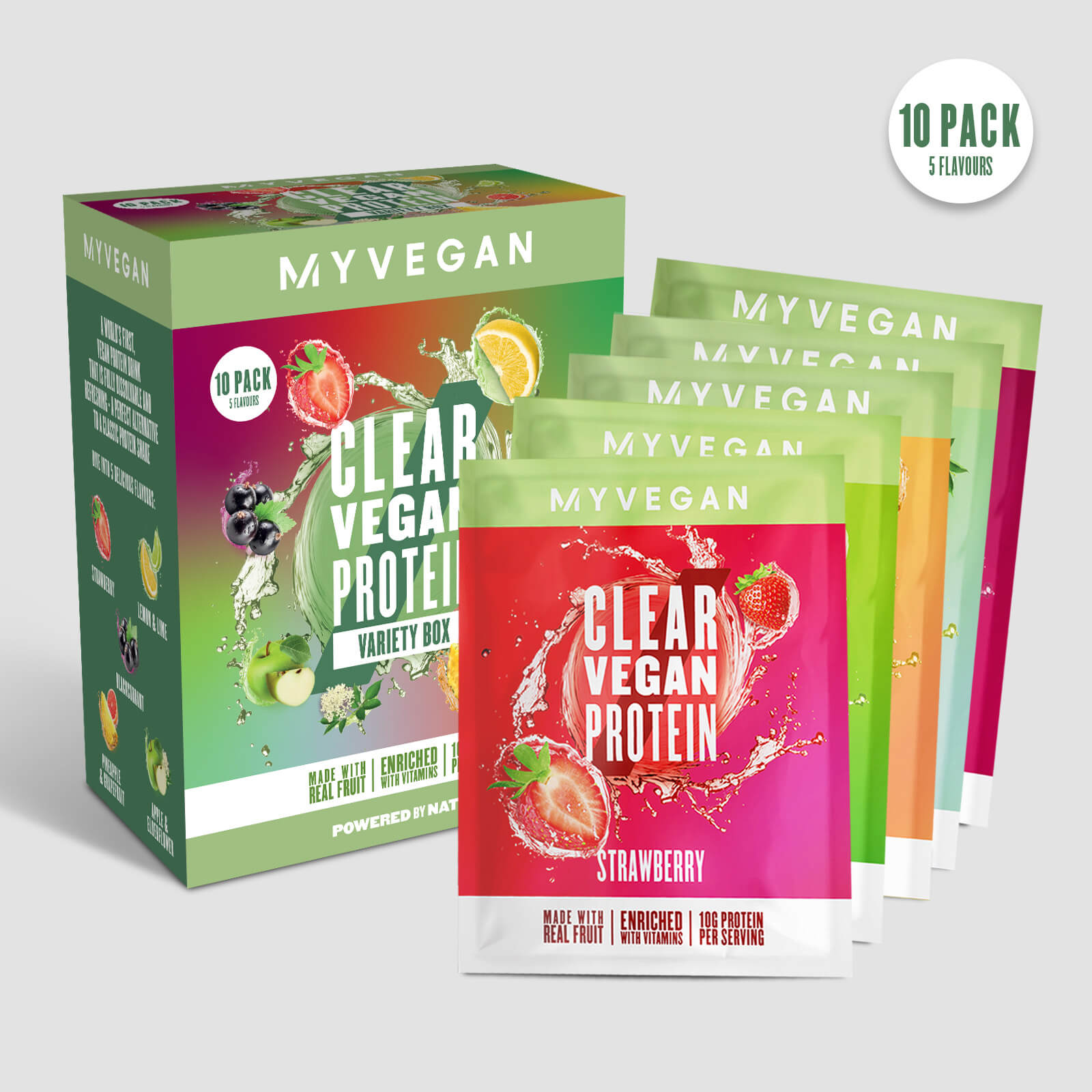 Coffret découverte Clear Vegan Protein