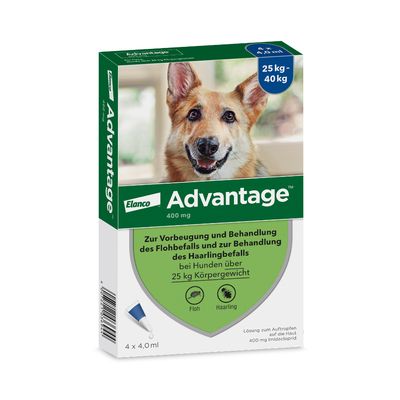 Advantage® 400 für Hunde, ab 25 kg