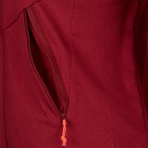 AGNER HYBRID PL/DST W FZ HDY Damen - Fleecejacke