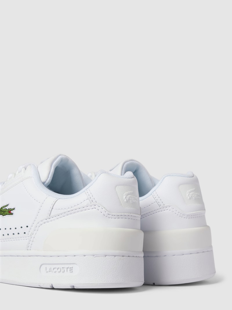 Sneaker mit Label-Details Modell 'CLIP' in weiß