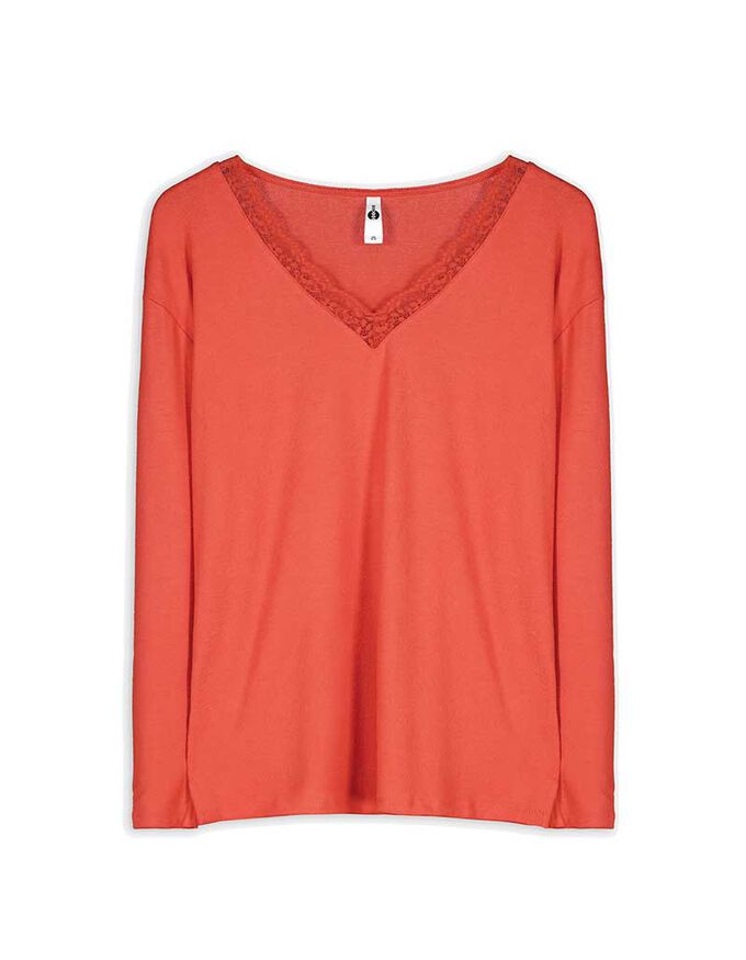 Langarmshirt - LENZING™ ECOVERO™