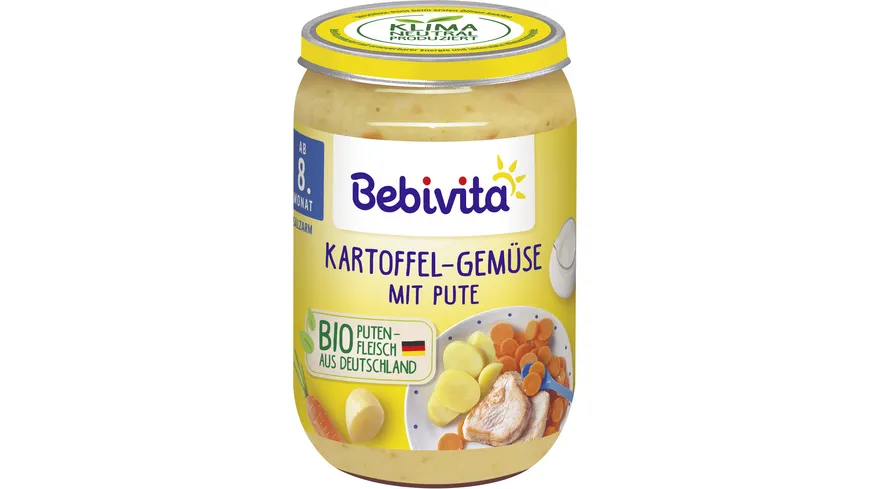 Bebivita Bio Menüs: Kartoffel-Gemüse mit Pute 220 g