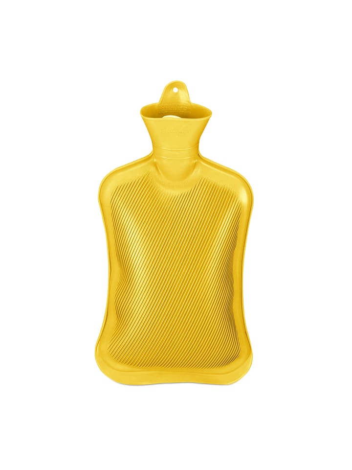 relaxdays Wärmflasche in Gelb - 2 Liter günstig kaufen onesize