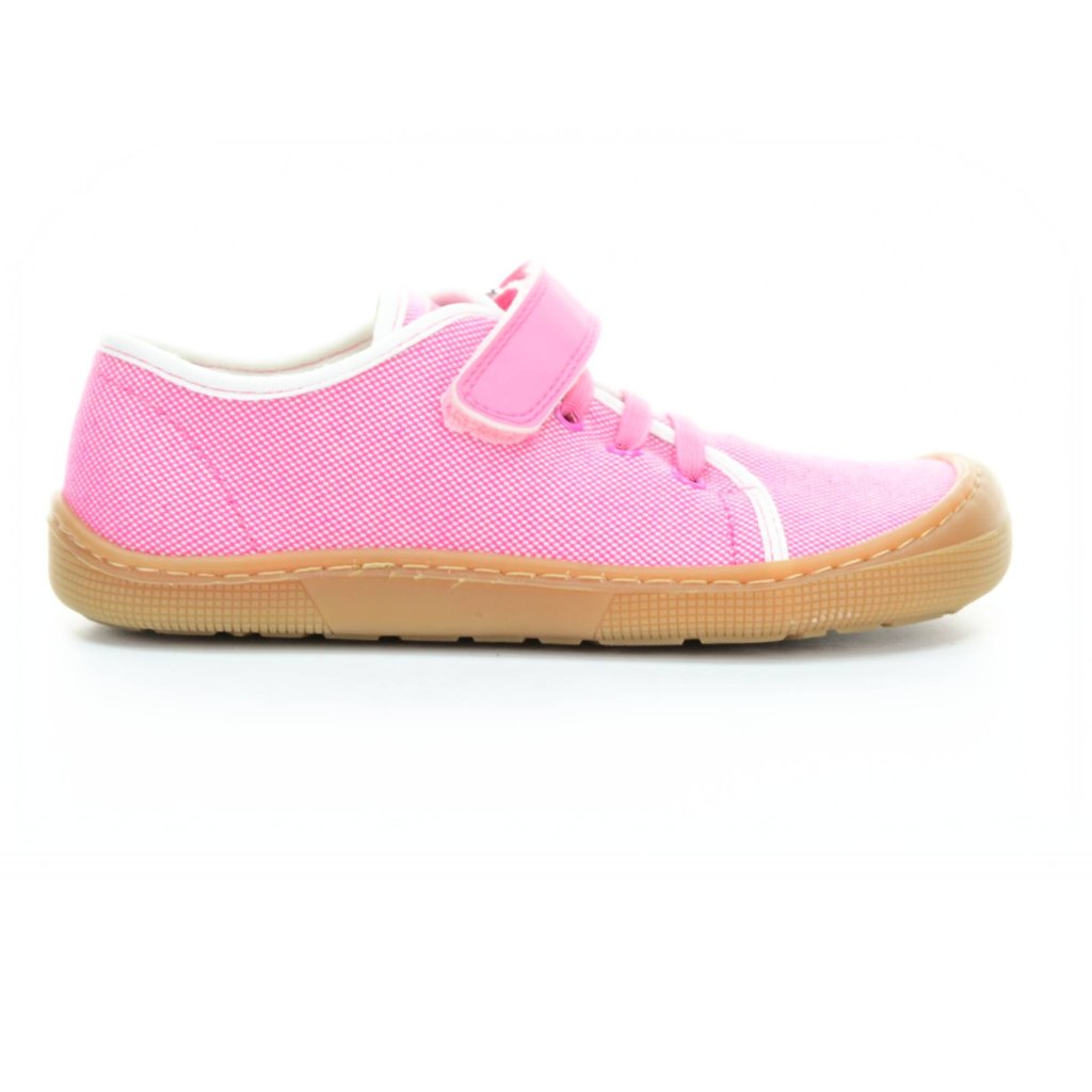 Koel4kids Dix Textile Fuchsia Canvas Barfußsneakers 07M036.50B - 651