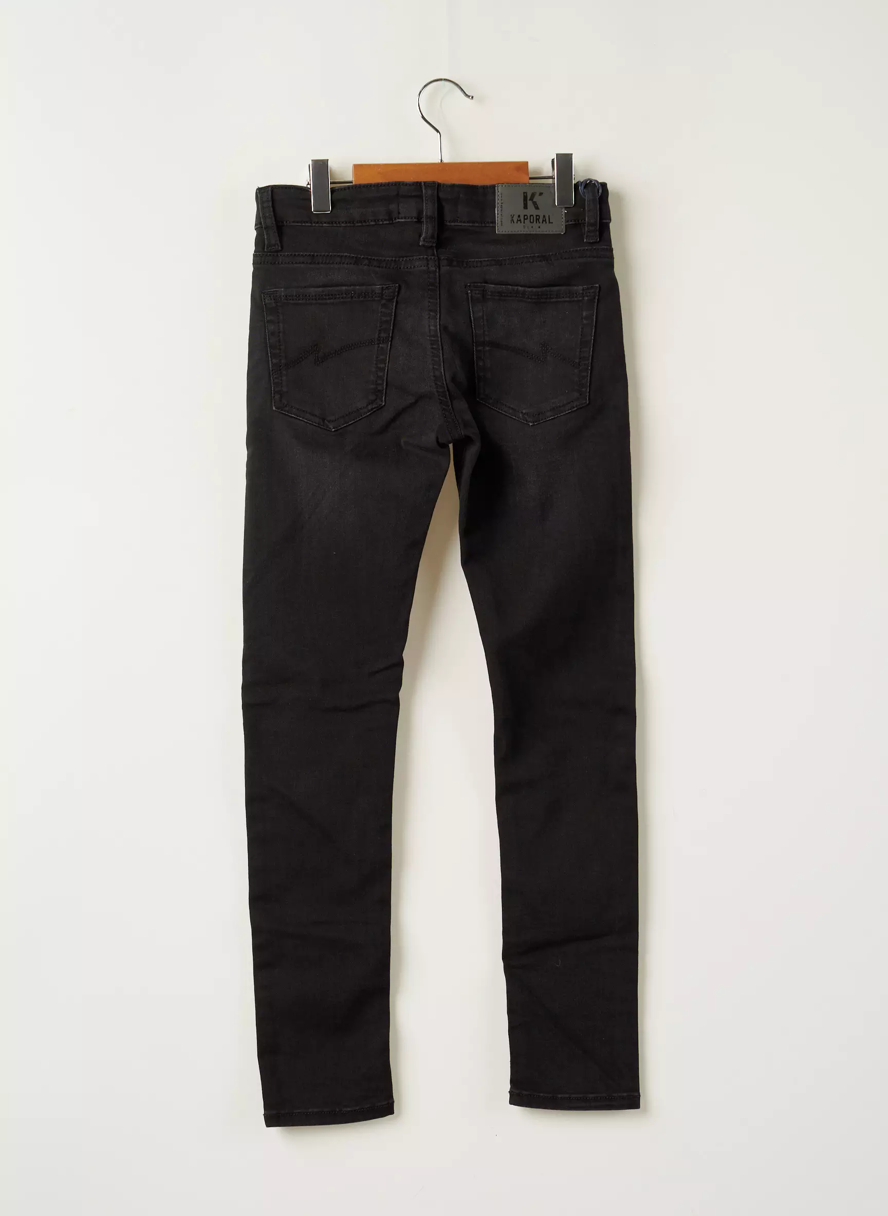 Kaporal Jeans Coupe Slim Garcon couleur noir