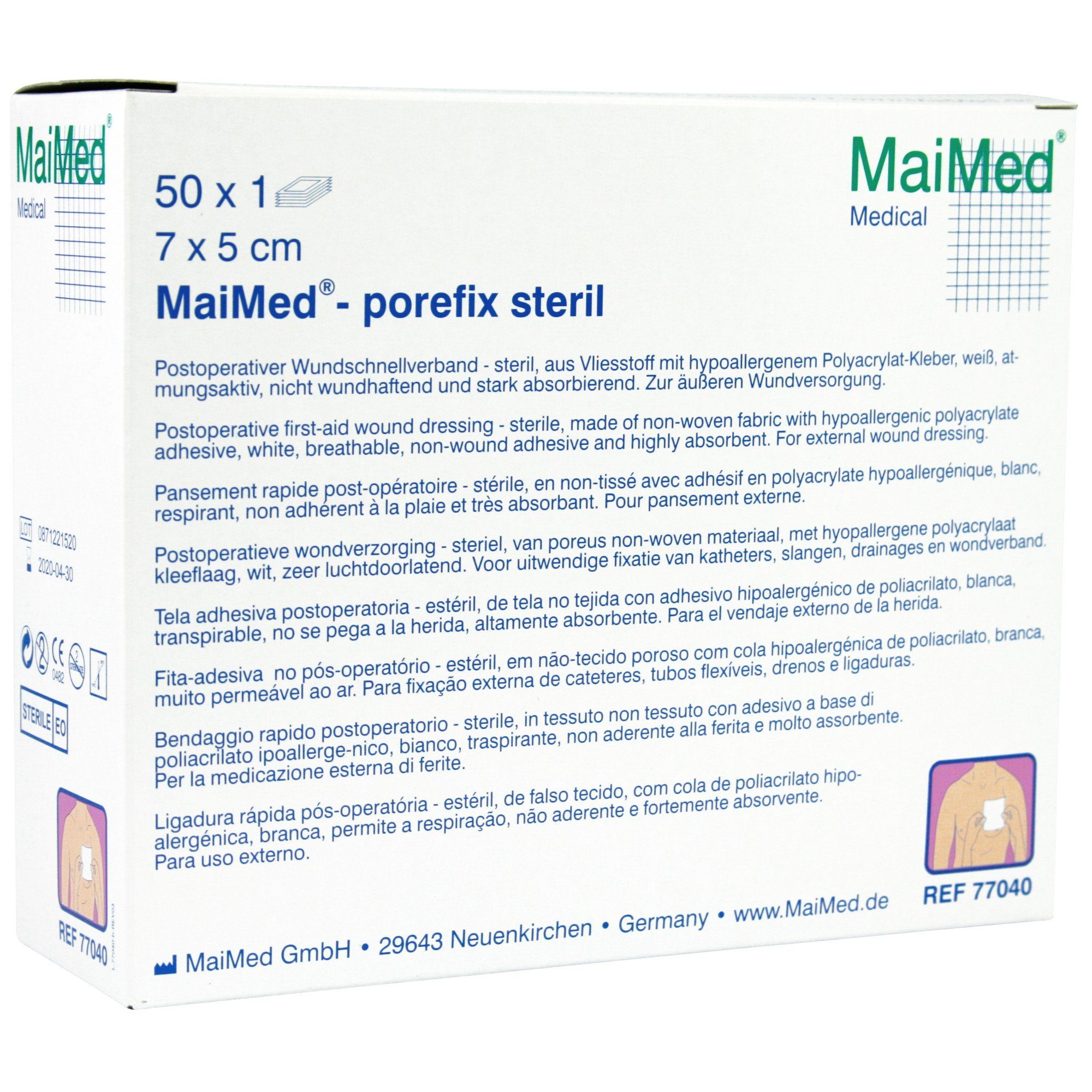 MaiMed Wundpflaster steril Wundschnellverband