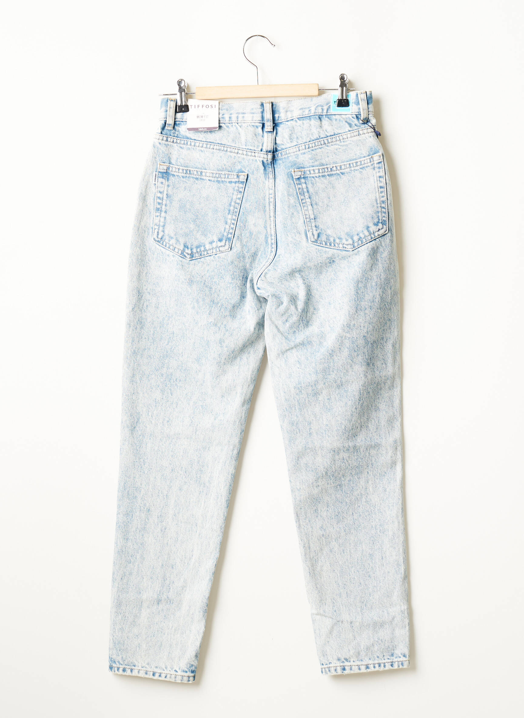 Tiffosi Jean Mom Fille couleur bleu