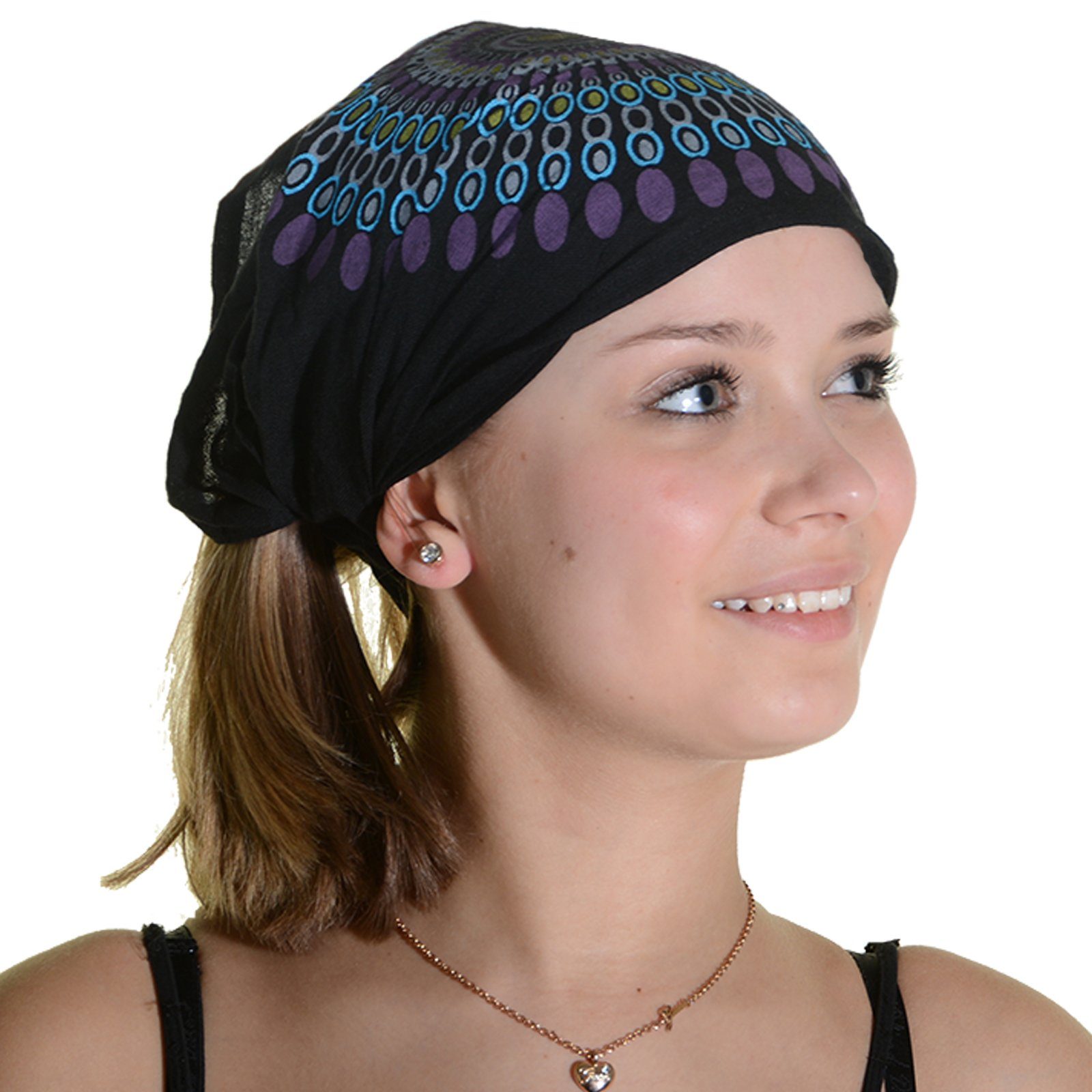 KUNST UND MAGIE Stirnband Kunst und Magie Stirnband Haarband Mandala Hippie Kopftuch Haarband
