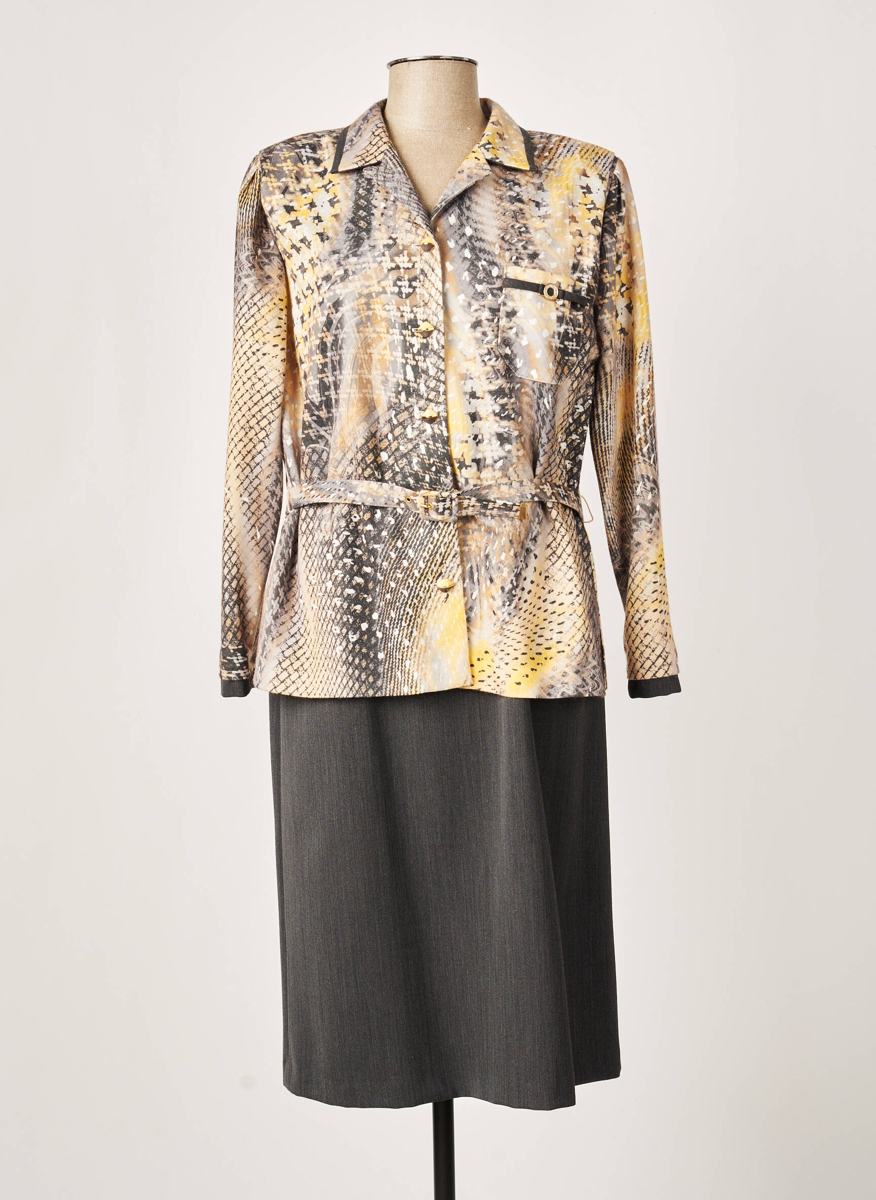Guy Dubouis Ensembles Robe Femme couleur jaune