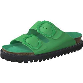 Genuins Galia Leather Pantolette in grün