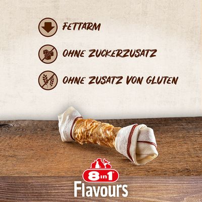 8in1 Triple Flavour Kauknochen M
