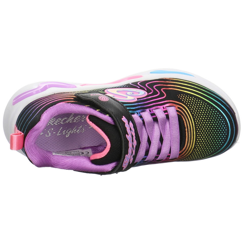 Skechers S-Lights Wavy Beams Klettschuh