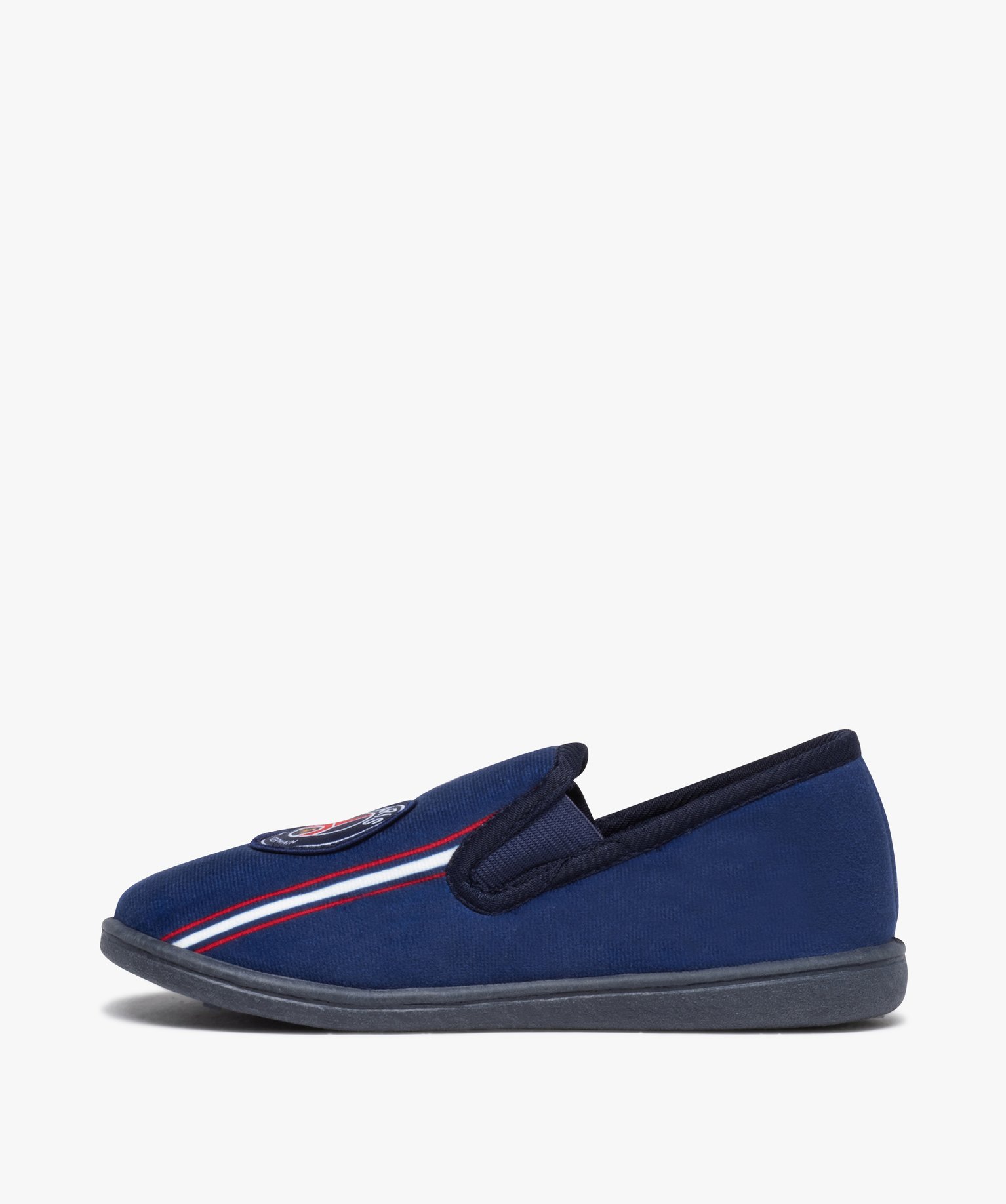 Chaussons Garçon imprimés foot à enfiler - Paris Saint-Ge... bleu | GEMO