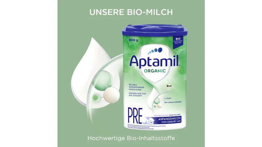 Aptamil Organic Pre Anfangsmilch 800 g