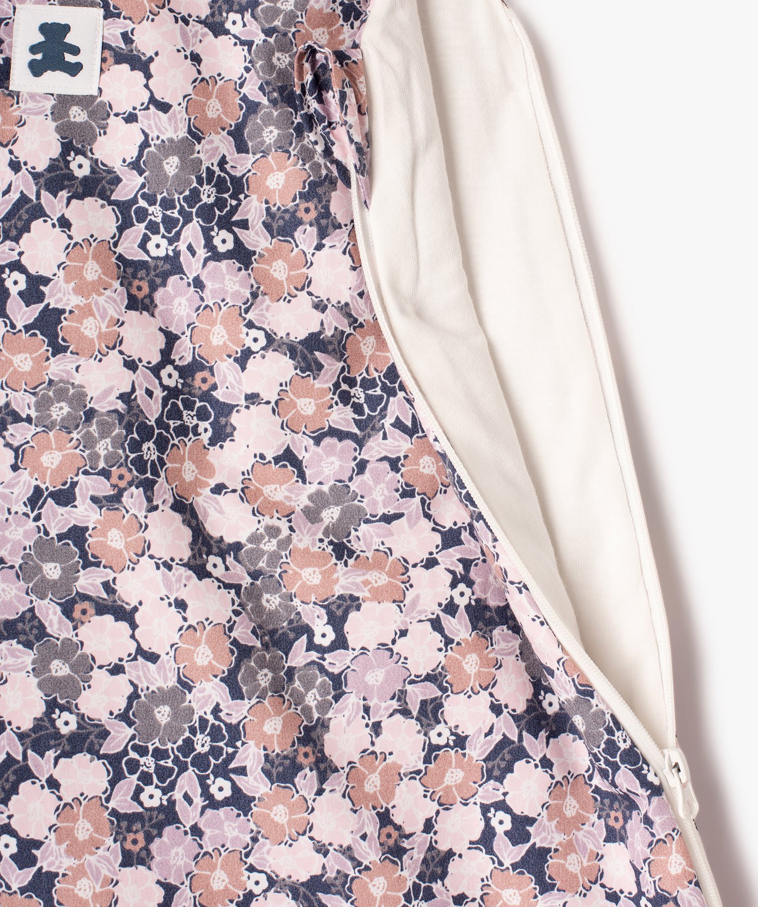 Gigoteuse TOG 3 en toile de coton imprimé fleuri – LuluCa... rose | GEMO