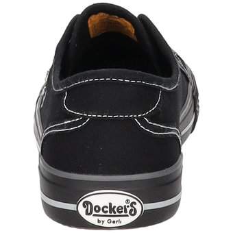 Dockers Leinen Sneaker in schwarz