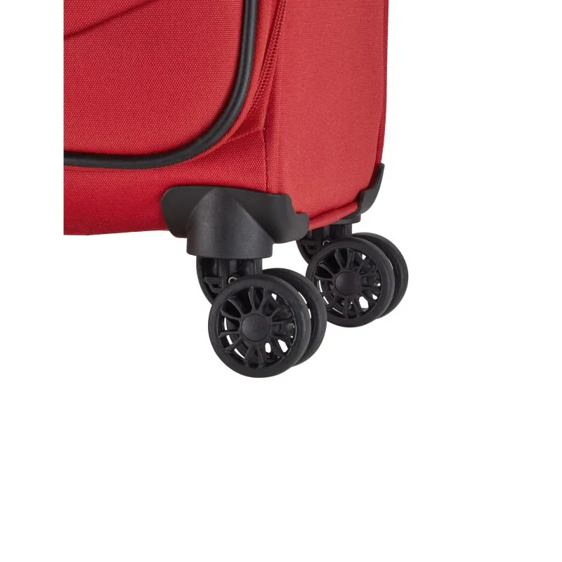 Travelite CHIOS Kofferset mit 4 Rollen Gr. L\/M (inkl. Reisetasche + Beautycase) - Rot