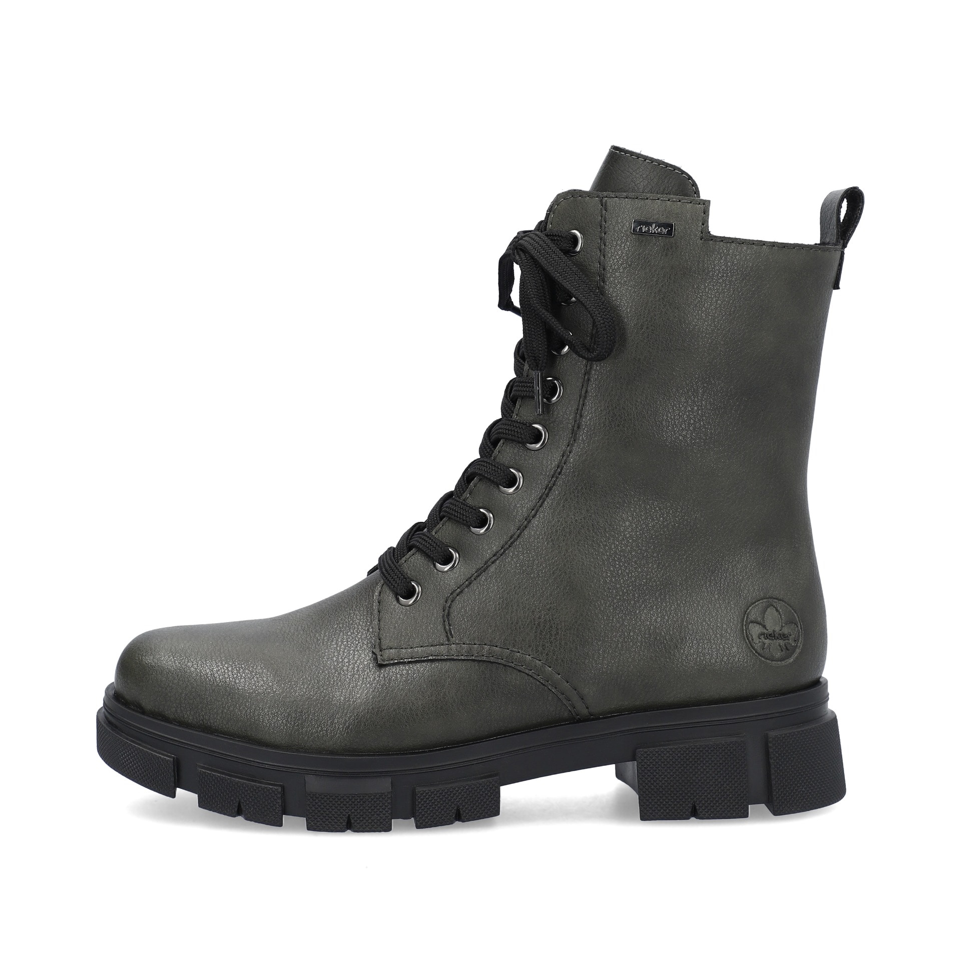 Rieker Damen Biker Boots granitgrau