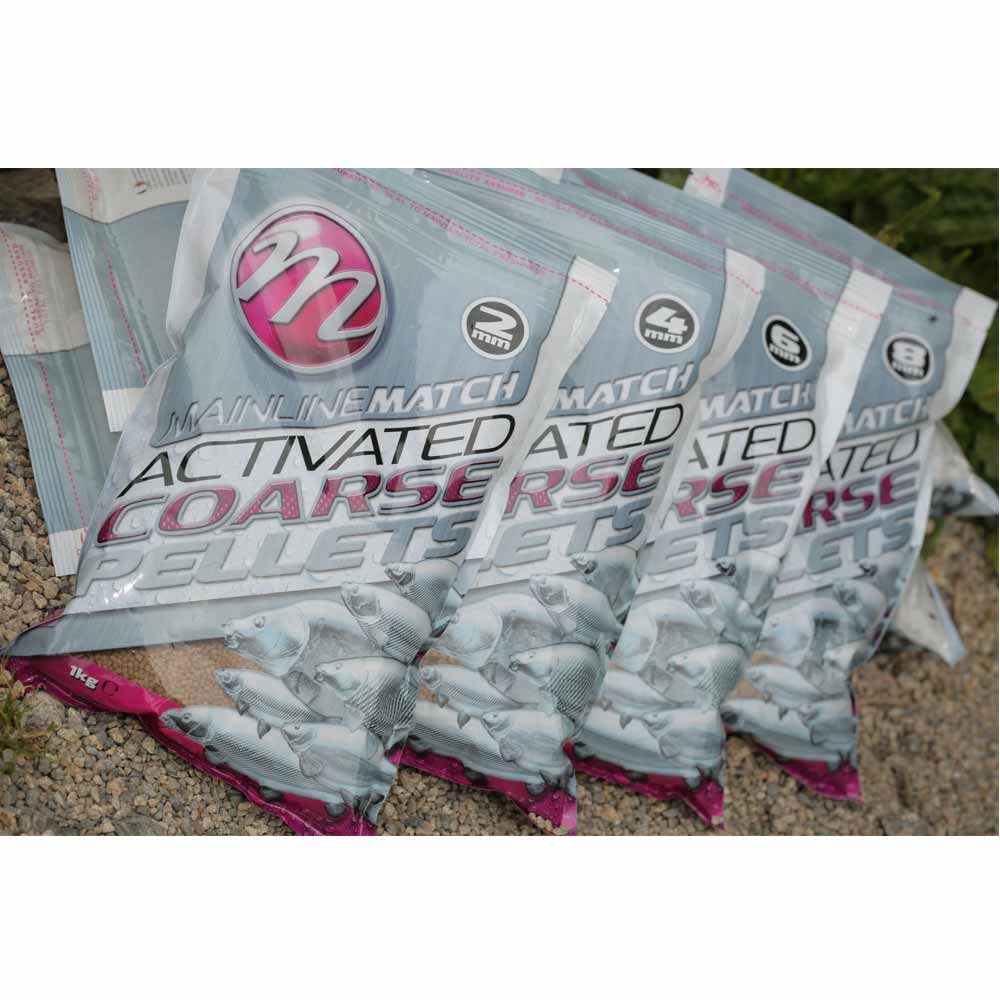 Pellets coup mainline match ativados, pellets grossos, 1kg