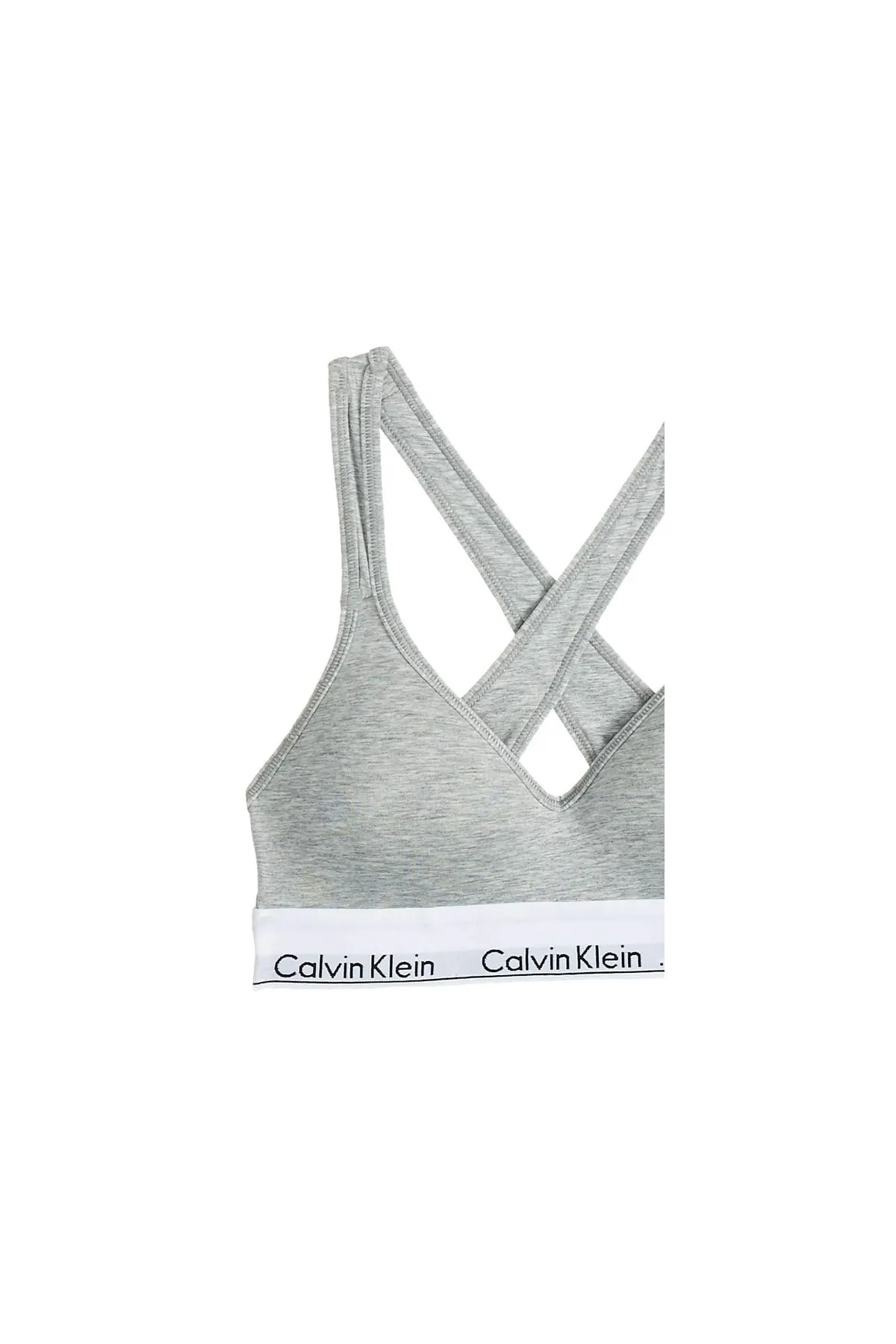 Calvin Klein  BH - Grau - Strukturiert