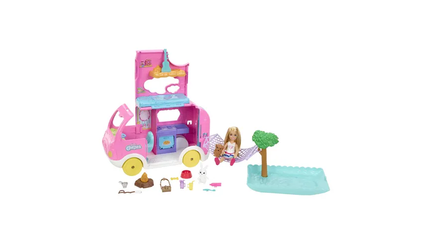 Barbie Chelsea 2-in-1 Camper