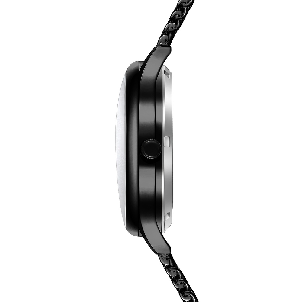 Joh. Rothmann Montre automatique Leopold en Noir Acier inoxydable en Noir Montre