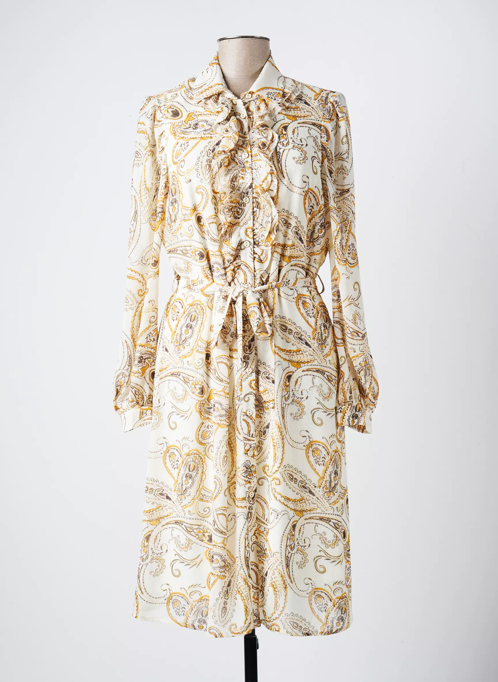 Tramontana Robes Mi Longues Femme couleur beige