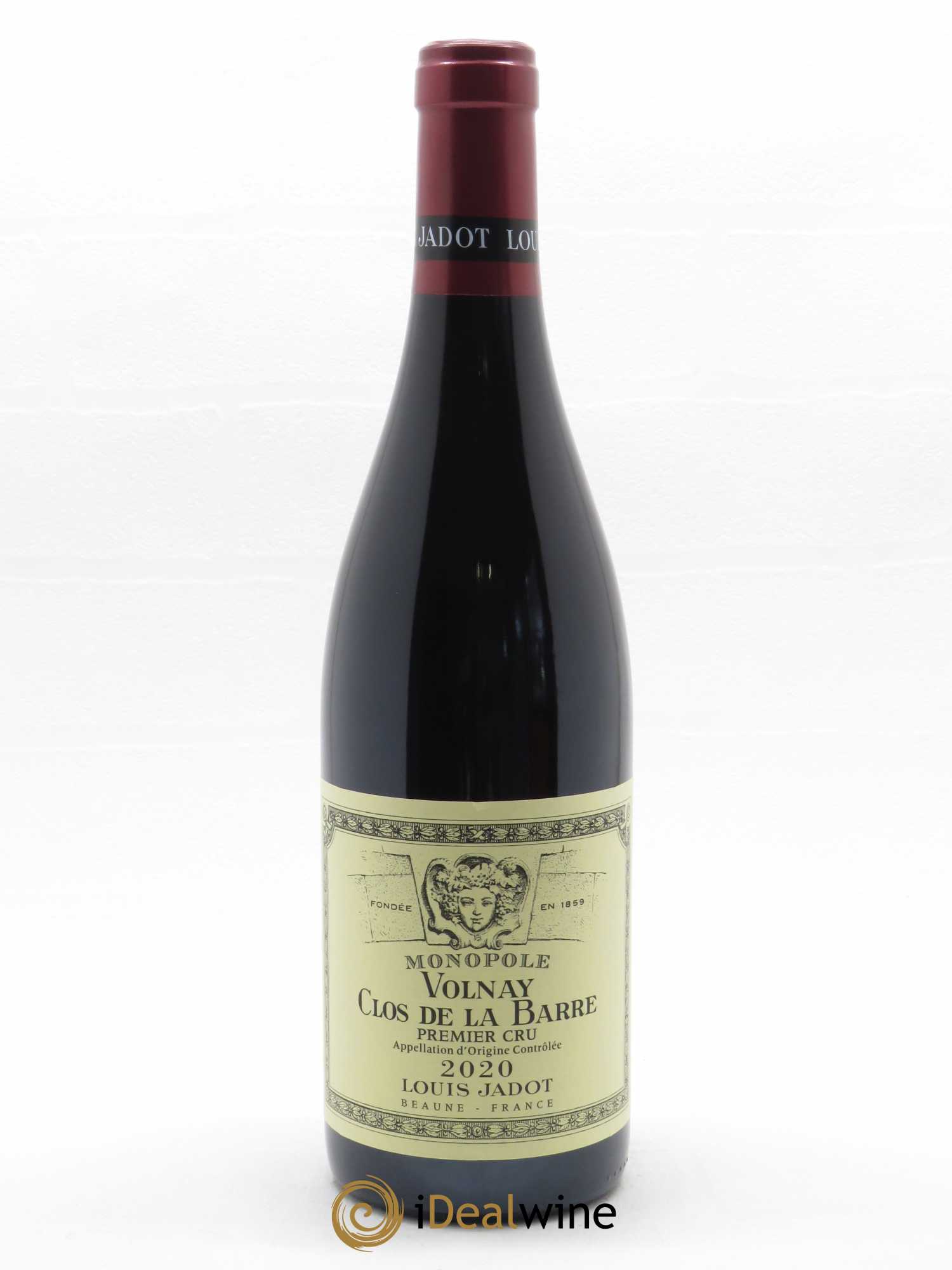 Volnay 1er Cru Clos de la Barre Maison Louis Jadot  2020 - Lot de 1 Bouteille