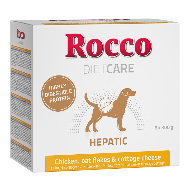 Rocco Diet Care Hepatic Huhn mit Haferflocken & Hüttenkäse 300 g
