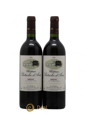 Château Patache d'Aux Cru Bourgeois  2006 - Lot de 2 Bouteilles