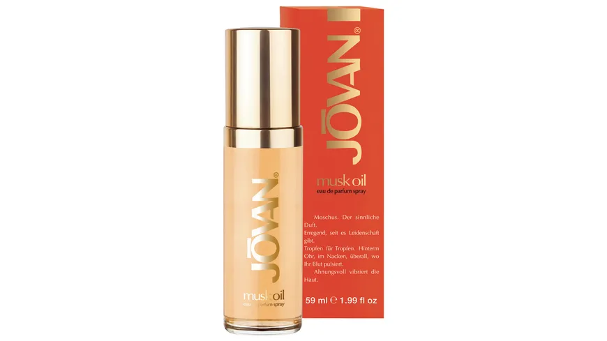 JOVAN Musk Oil Eau de Parfum 59 ml