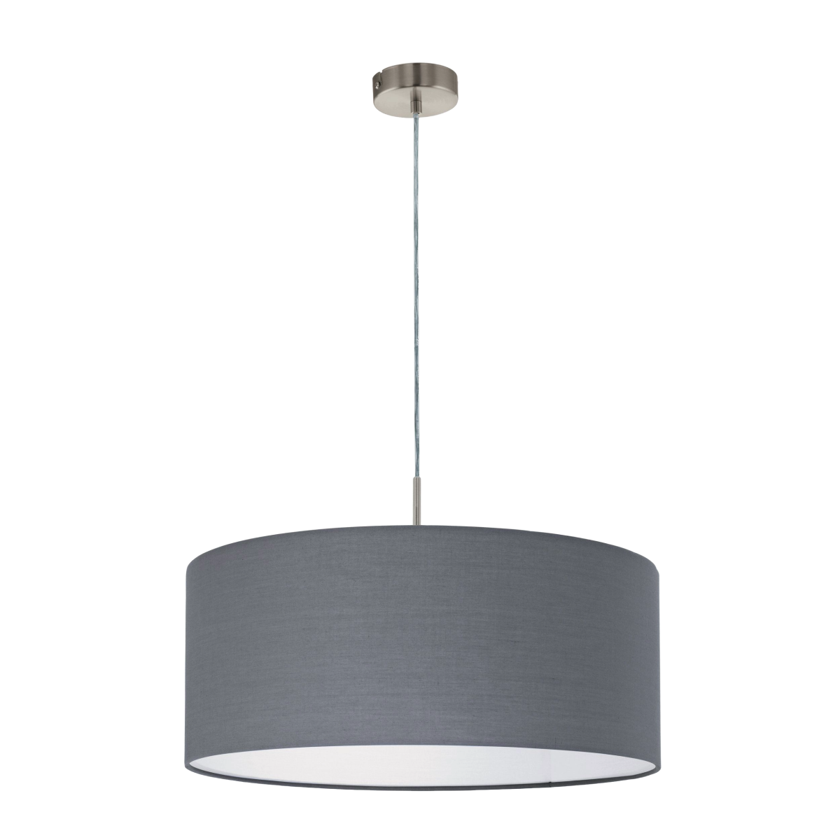 EGLO Pendelleuchte Pasteri Nickel-matt