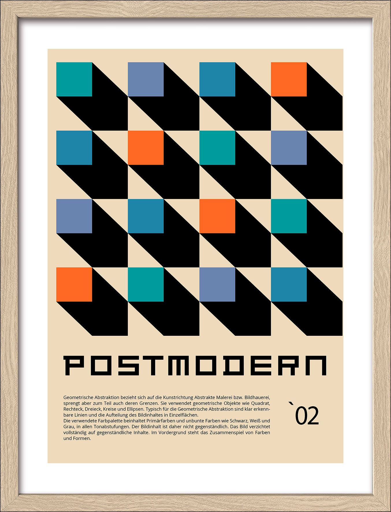 Pro ArtKunstdruck gerahmt 32,5x42,5cm