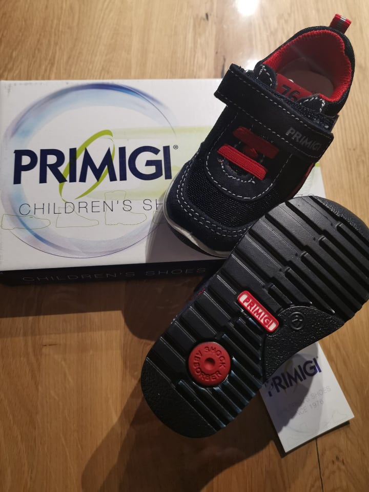 Primigi Leder-Sneakers in Rot/ Schwarz günstig kaufen 21