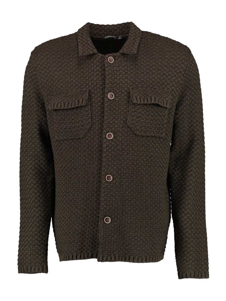 OS-Trachten Strickjacke 427002-0771 in dunkelgrün günstig kaufen