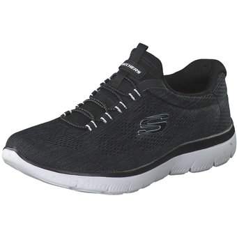 Skechers Summits Slipper in schwarz