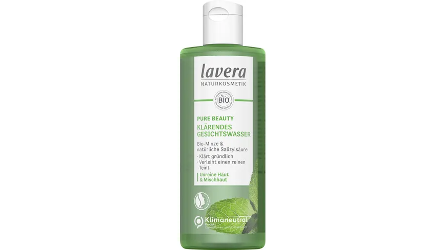 lavera PURE BEAUTY Klärendes Gesichtswasser 200 ml