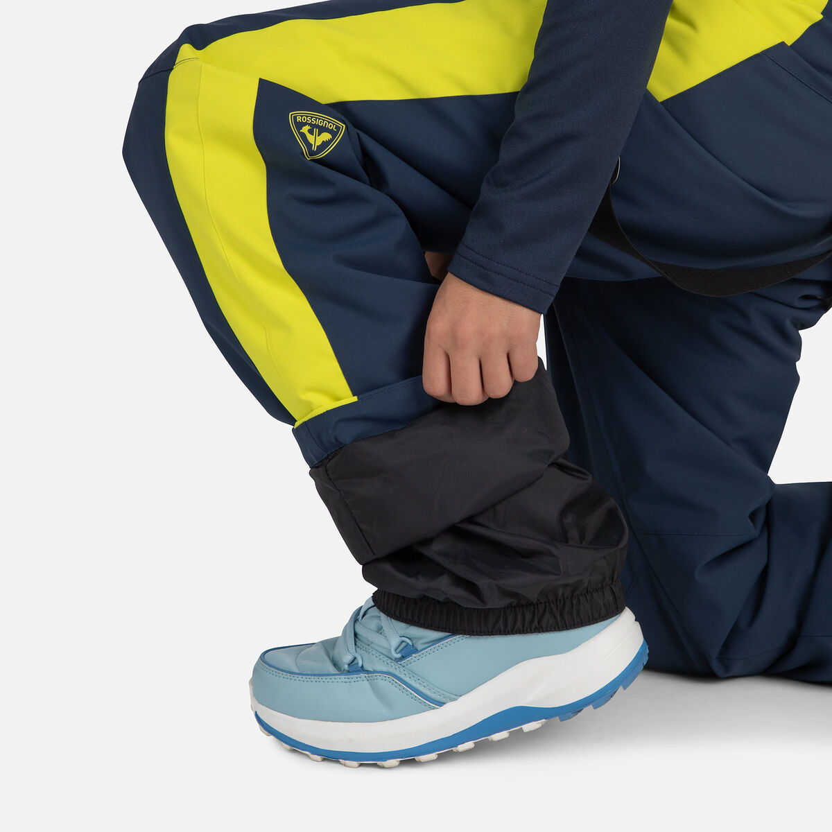 Jungs-Skihose mit Hosenträgern Velika