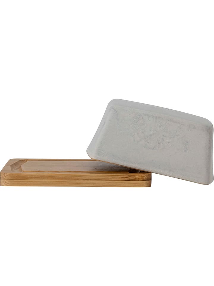 Bloomingville Butterdose ''Josefine'' in Hellbraun/ Grau - (B)16 x (H)7,5 x (T)12 cm günstig kaufen onesize