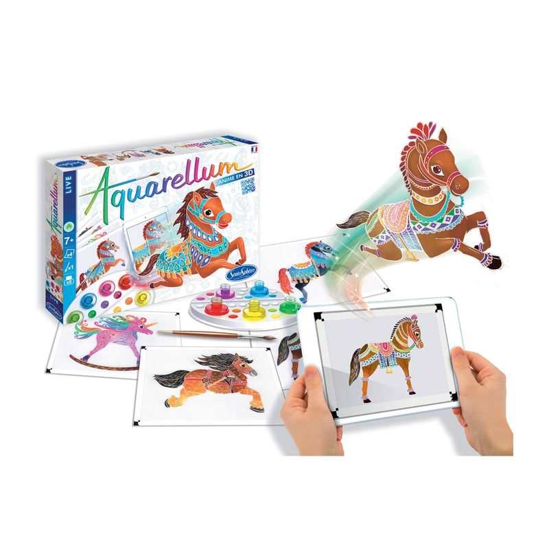 Aquarellum live Chevaux Sentosphère
