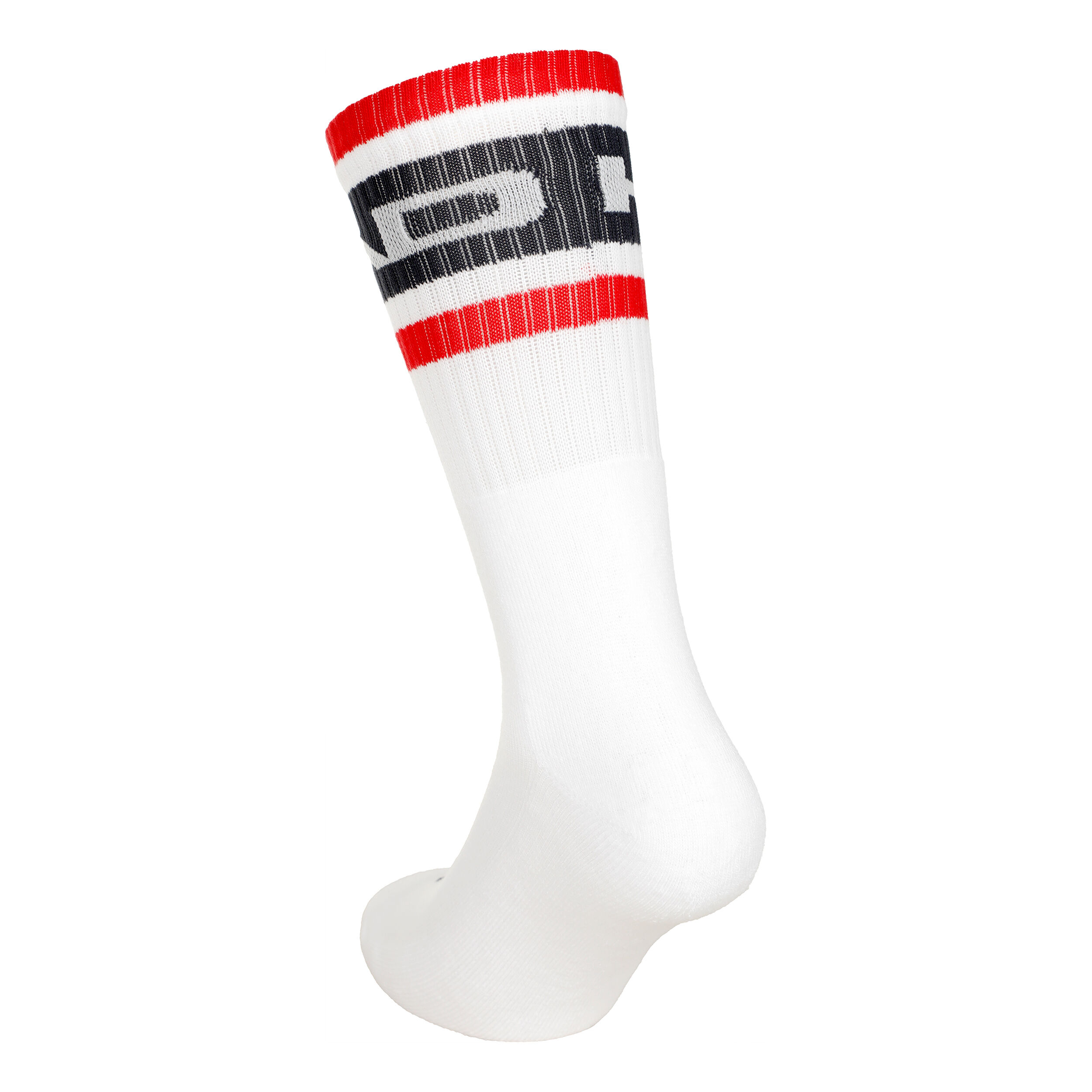 Crew Tennissocken - Weiß, Mehrfarbig
