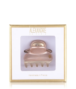 Alexandre de Paris Pince Vendôme 4,5 cm rosa glitzer Haarspangen-1 Stk