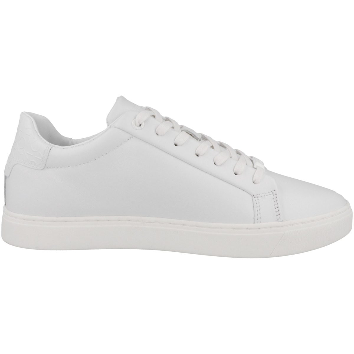 Calvin Klein Cupsole Lace Up Perf Sneaker Low weiss