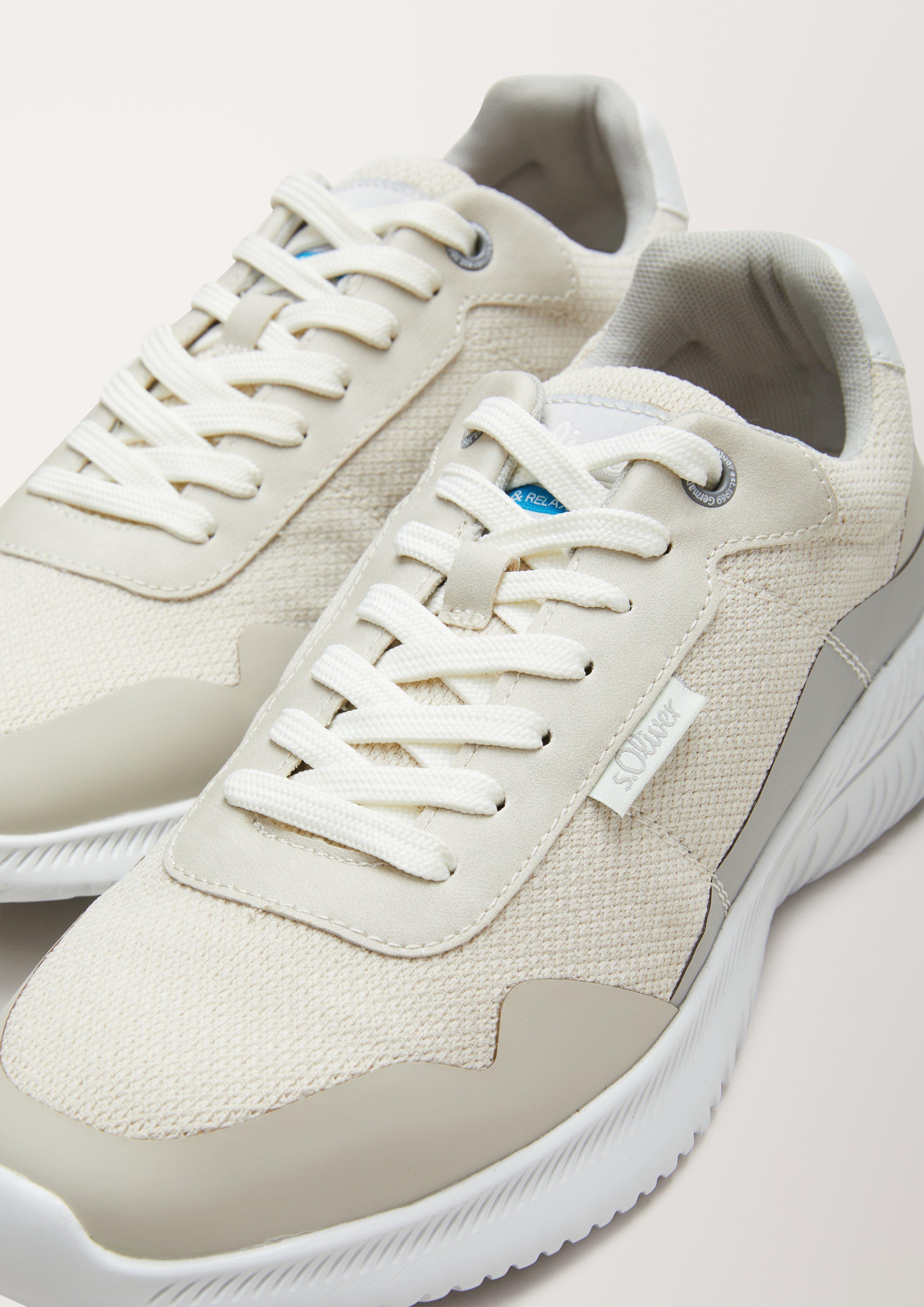 Sneaker im Materialmix  6005775-355