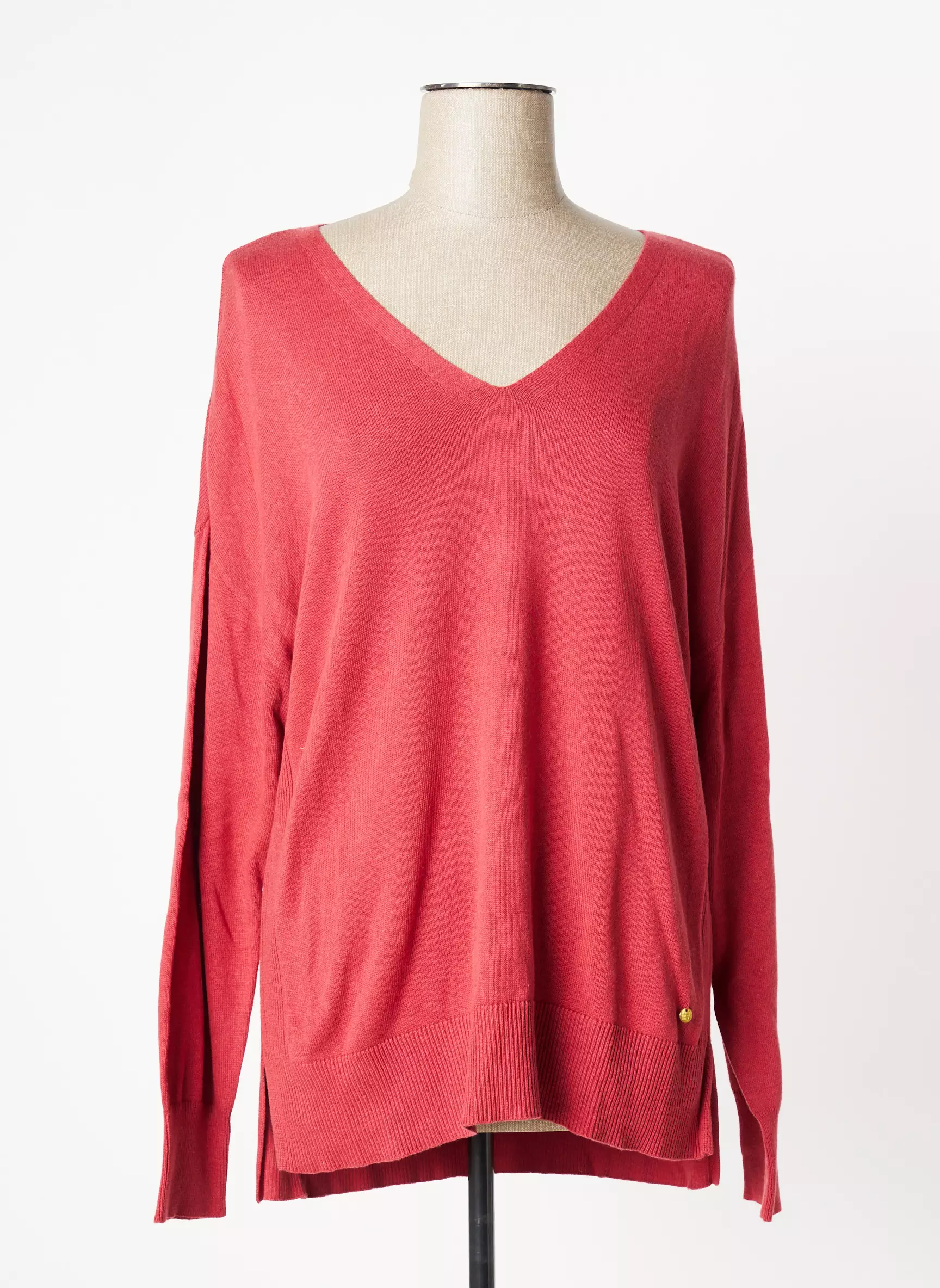 C Est Beau La Vie Pulls Femme couleur rouge