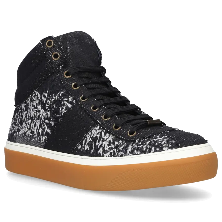 Jimmy Choo - Sneaker Schwarz BELGRAVI Kalbsleder - schwarz