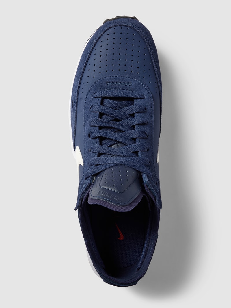 Sneaker mit Label-Detail Modell 'Waffle One' in marineblau