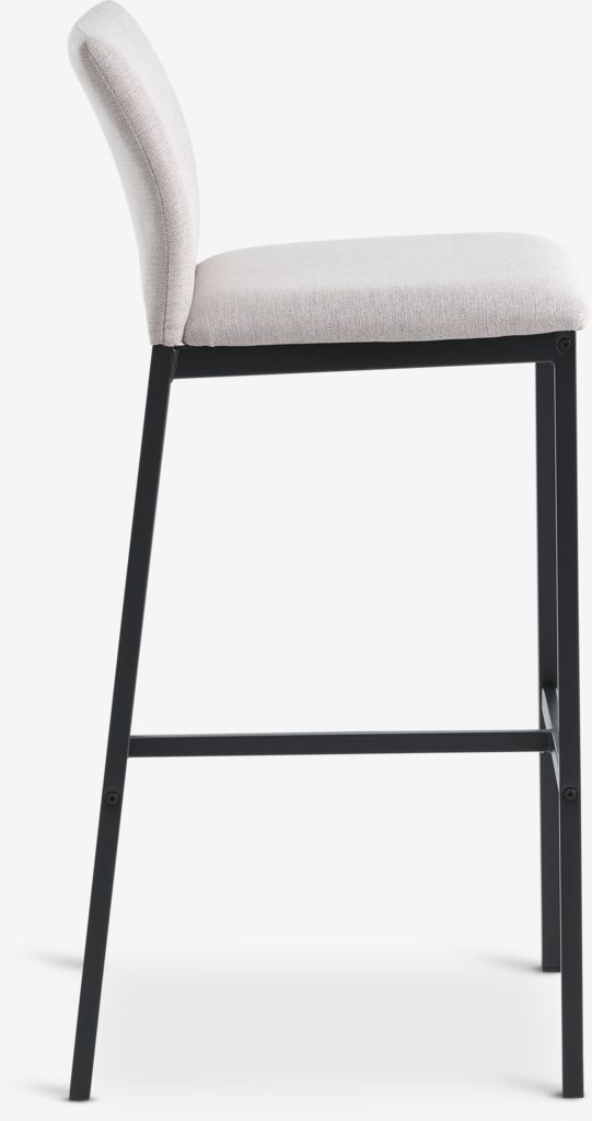 ARNUM barkrakk, beige/svart stoff