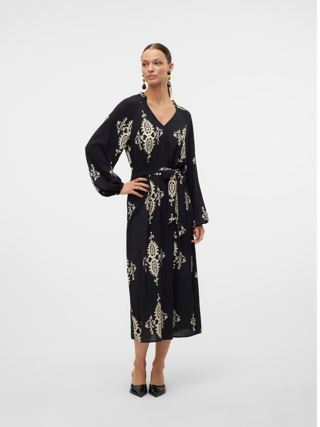 VMQUE Langes Kleid