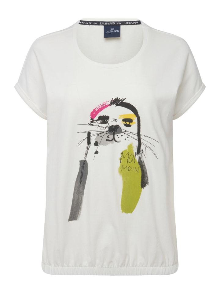LAURASØN Shirt in offwhite günstig kaufen